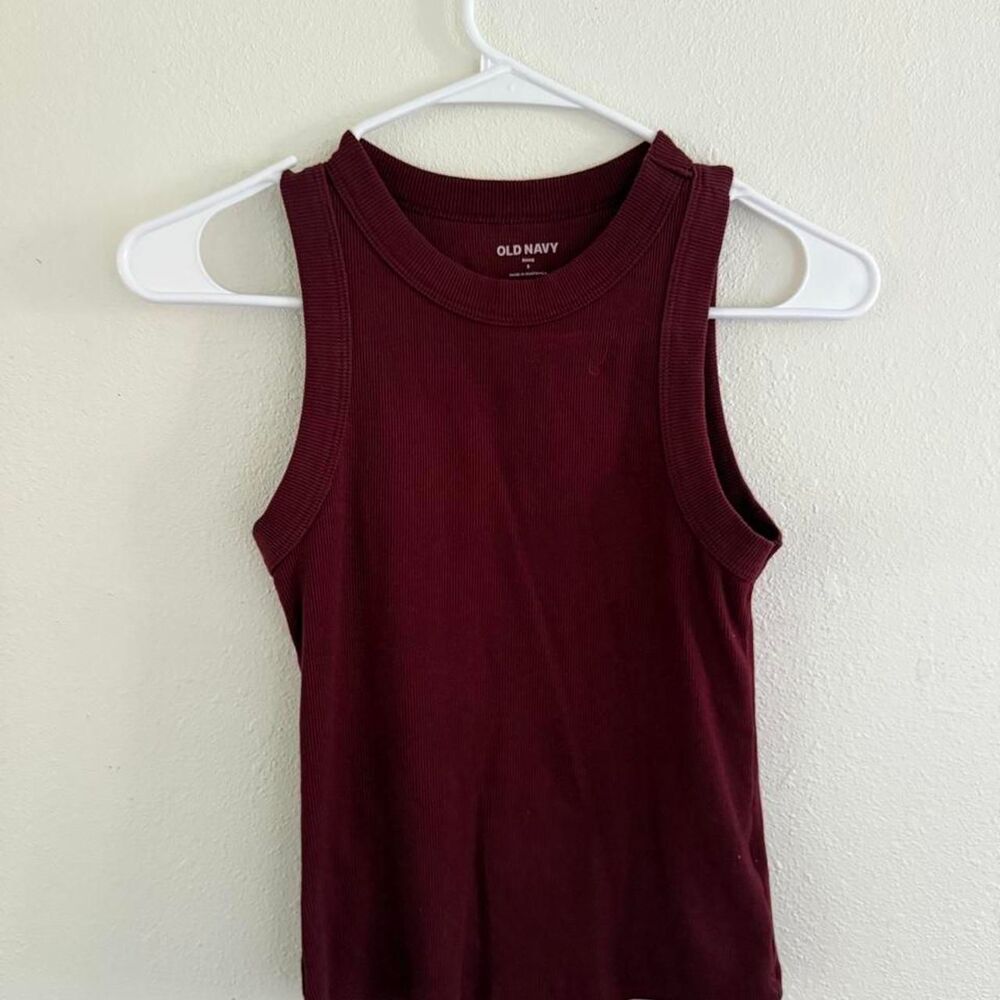 Old Navy Maroon Tank Top